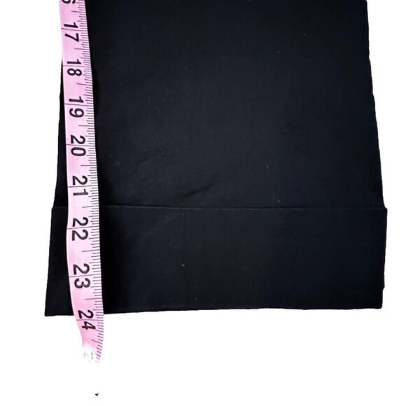 Piazza Sempione ~ Womens Black Kate Pants ~ Made in Italy ~ size 2 ~ cuffed hem - Picture 8 of 10